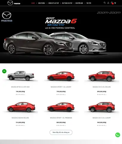 Top 5 Mazda Store Online Uy Tín Nhất 2026
