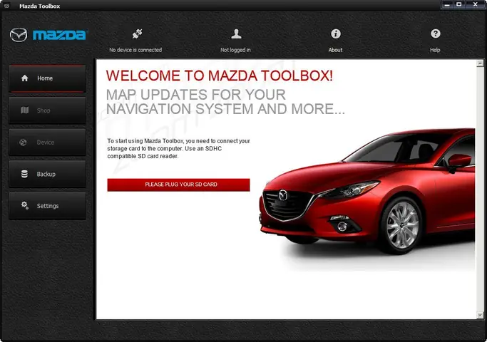 Cách Tải & Cài Đặt Mazda Toolbox Cập Nhật Bản Đồ