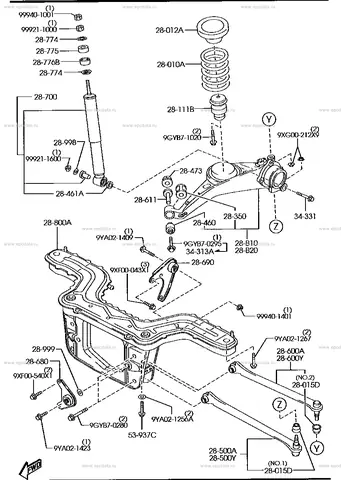 Top 10 Phụ Tùng Mazda Tribute Chính Hãng Cần Thay Thế Định Kỳ