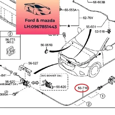 Mở Nắp Cốp Trước Xe Mazda 2: Hướng Dẫn Chi Tiết & Lưu Ý Quan Trọng