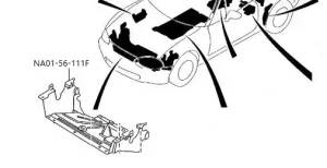Mazda Miata Splash Pan Na01-56-111f: Chức Năng, Đời Xe