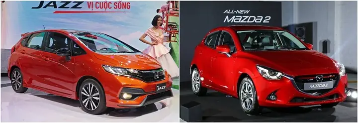 Mazda 2 Hay Honda Jazz: So Sánh Chi Tiết, Lựa Chọn Nào Phù Hợp?