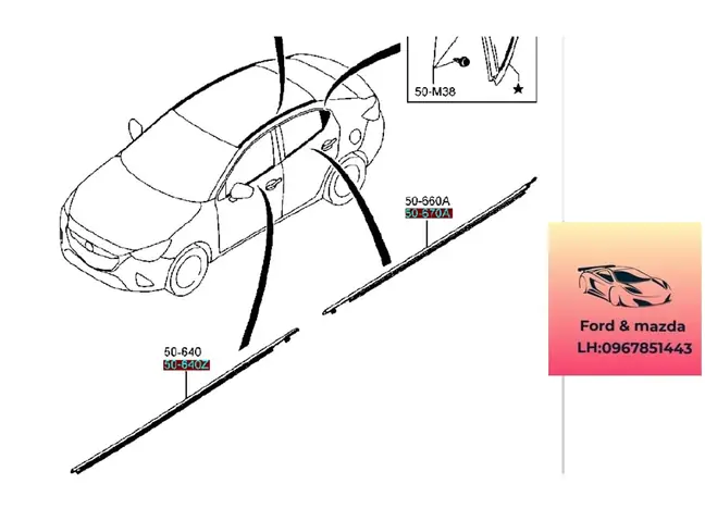 Nẹp Chân Kính Mazda 2: Hướng Dẫn Lắp Đặt, Bảo Dưỡng Và Địa Chỉ Thay Thế Uy Tín