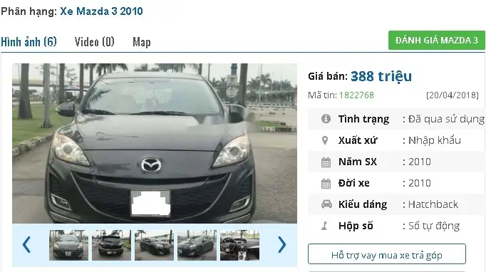 Top 5 Lưu Ý Quan Trọng Khi Mua Ô Tô Mazda Cũ Số Tự Động