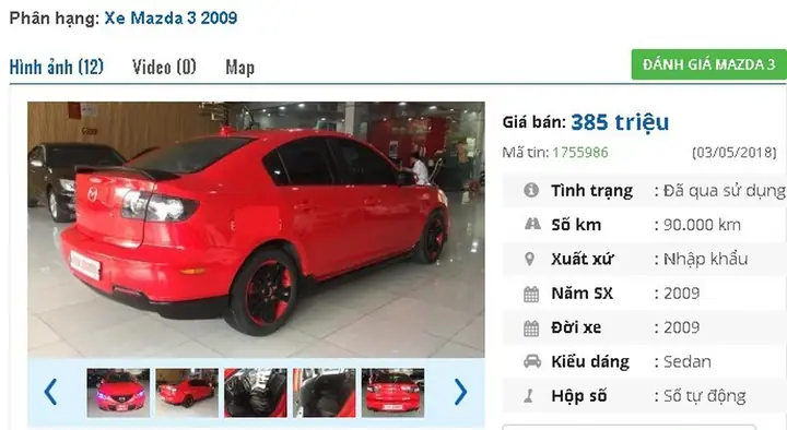 Top 5 Lưu Ý Quan Trọng Khi Mua Ô Tô Mazda Cũ Số Tự Động