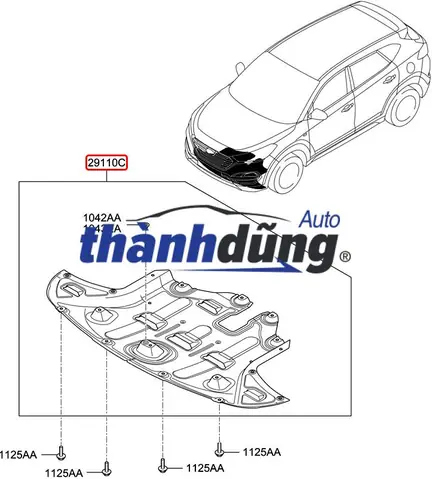 Mua Chắn Bùn Gầm Máy Mazda 2 Chính Hãng – Hướng Dẫn Chọn Đúng