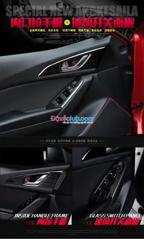 Op Tay Cầm Carbon Mazda: Nâng Cấp Phong Cách Và Trải Nghiệm Lái