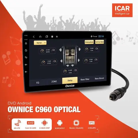 Khám Phá Cấu Hình Và Tính Năng Nổi Bật Của Ownice C960 Cho Ô Tô