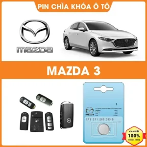 Pin Remote Mazda 3