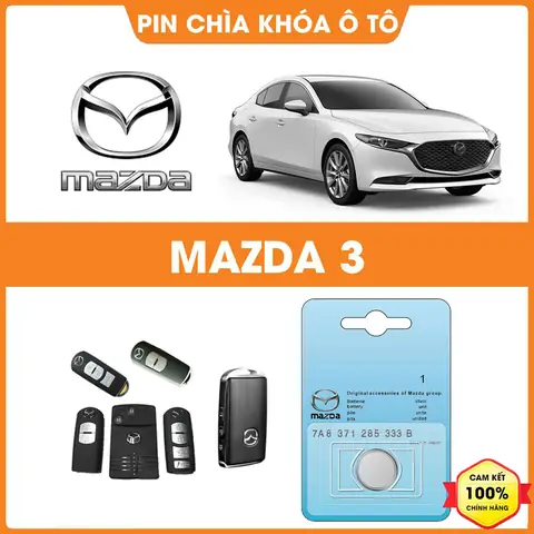 Hướng Dẫn Thay Pin Cr2025 Cho Chìa Khóa Mazda 3 Nhanh Gọn