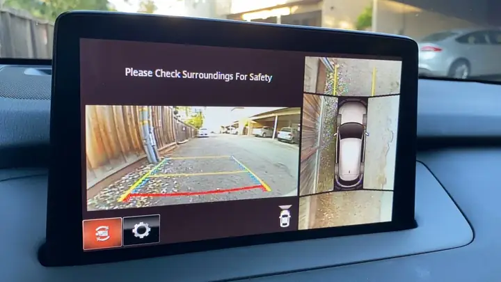 Xin Hãy Kiểm Tra Xung Quanh Để Đảm Bảo An Toàn Khi Sử Dụng Mazda