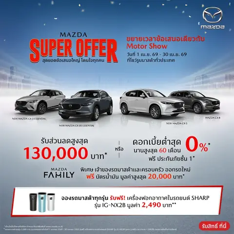 รับซื้อรถ Mazda ขั้นตอนง่าย สะดวก ราคาดีสำหรับคุณ