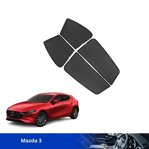 Hướng Dẫn Chọn Mua Rèm Che Nắng Nam Châm Cho Mazda 3