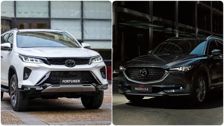 Mazda Cx-8 Vs Toyota Fortuner: Cuộc Đọ Sức Của Hai Suv Đáng Gờm
