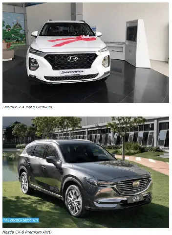 So Sánh Mazda Cx-8 Và Hyundai Santa Fe 2019: Đâu Là Lựa Chọn Tối Ưu Cho Gia Đình Việt?