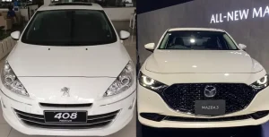 So Sánh Peugeot 408 Và Mazda 3: Nên Lựa Chọn Xế Hộp Nào Cho Gia Đình?