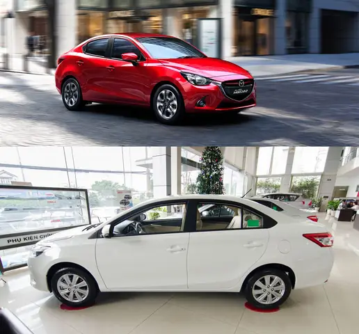 So Sánh Xe Mazda 2 Sunny 2018: Lựa Chọn Nào Phù Hợp Với Bạn?