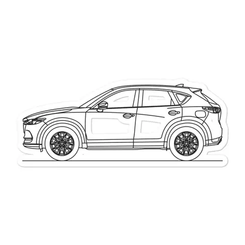 Sticker Sport Car Mazda Cx-5 Vector: Lựa Chọn Cá Tính Cho Xế Hộp Của Bạn
