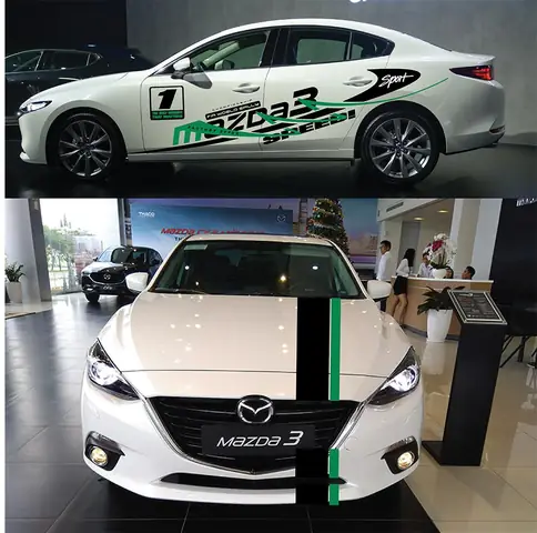 Mua Tem Xe Mazda 3 Decal Chất Lượng Tốt – Giá Rẻ, Dán Dễ