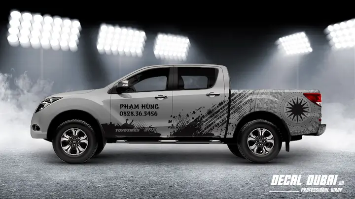 Top 7 Mẫu Tem Xe Mazda Bt‑50 Đẹp, Bền – Lựa Chọn Cho Người Yêu Xe