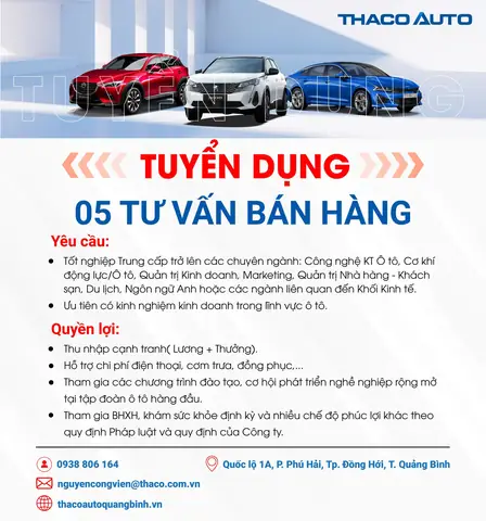 Tuyển Dụng Thaco: Cơ Hội Việc Làm Cùng Tập Đoàn Thành Viên