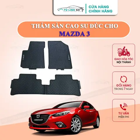 Thảm Cao Su Mazda 3: Giải Pháp Bảo Vệ Sàn Xe Toàn Diện & Nâng Tầm Trải Nghiệm Lái