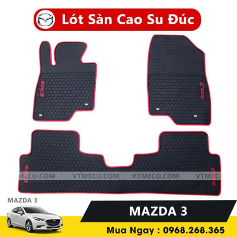 Thảm Cao Su Mazda 3: Giải Pháp Bảo Vệ Sàn Xe Toàn Diện & Nâng Tầm Trải Nghiệm Lái