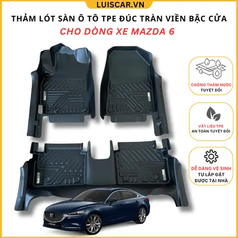 So Sánh 7 Mẫu Thảm Lót Sàn Mazda 6 3d‑5d‑6d – Lựa Chọn Tốt Nhất Cho Bạn