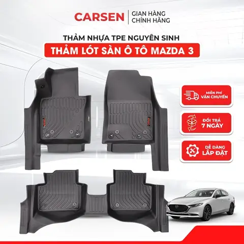 Thảm Lót Sàn Ô Tô Mazda 3: Hướng Dẫn Chi Tiết Lựa Chọn & Sử Dụng Hiệu Quả
