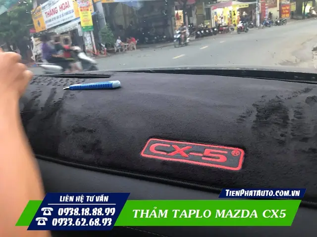 So Sánh Thảm Taplo Mazda Cx‑5: Nhung, Da Carbon & Silicone