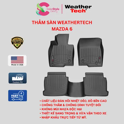 10 Mẫu Thảm Sàn Mazda Weathertech Tốt Nhất Cho Mọi Dòng Xe