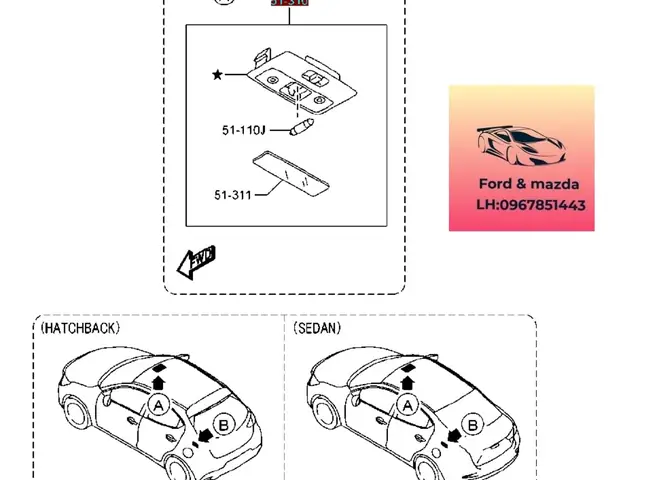 Hướng Dẫn Thay Đèn Trần Ô Tô Mazda 2 Chi Tiết Và An Toàn