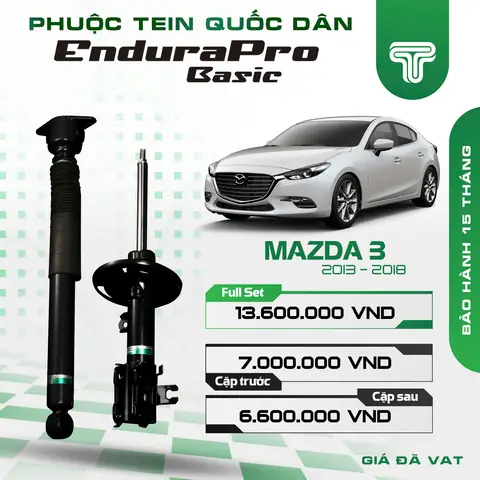 Lựa Chọn Phuộc Mazda 3 Tốt Nhất Cho Trải Nghiệm Lái Ổn Định