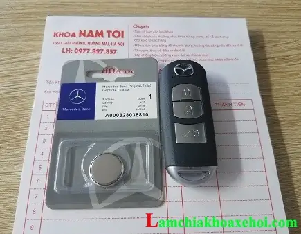 Hướng Dẫn Cách Thay Pin Chìa Khóa Mazda Nhanh Chóng Và An Toàn