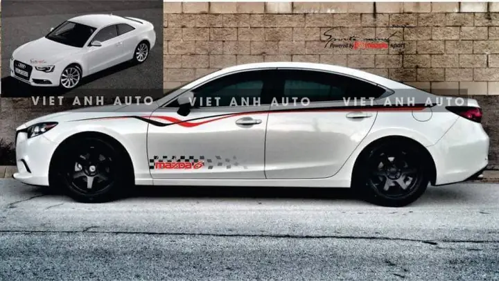 Thiết Kế Tem Xe Mazda: Nâng Tầm Phong Cách & Bảo Vệ Vẻ Đẹp