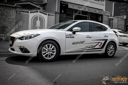 Thiết Kế Tem Xe Mazda: Nâng Tầm Phong Cách & Bảo Vệ Vẻ Đẹp