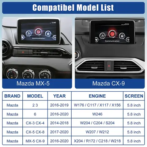 Mazda Carplay Android Auto Kit Tk78-66-9u0c: Nâng Cấp Xe