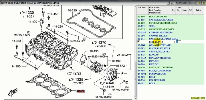 Hướng Dẫn Chi Tiết Tra Mã Phụ Tùng Mazda Và Cách Tìm Kiếm Chính Xác