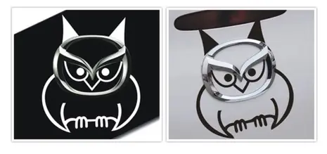 Biến Tấu Độc Đáo: Biến Logo Mazda Thành Hình Tượng Cú Vọ - Ý Tưởng Trang Trí Cho Xe