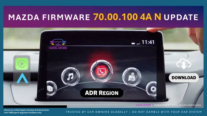 Hướng Dẫn Chi Tiết Cập Nhật Mazda Connect 70.00.21a: Nâng Cấp Trải Nghiệm Lái Xe