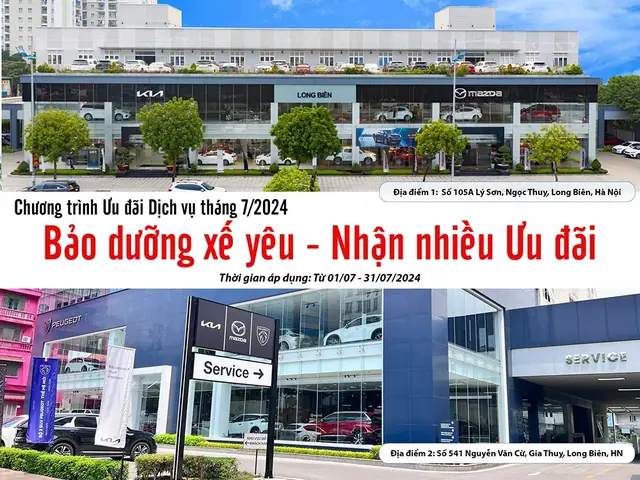 Ưu Đãi Dịch Vụ Mazda Tháng 7: Bí Quyết Bảo Dưỡng Xe Sang Giá Tốt
