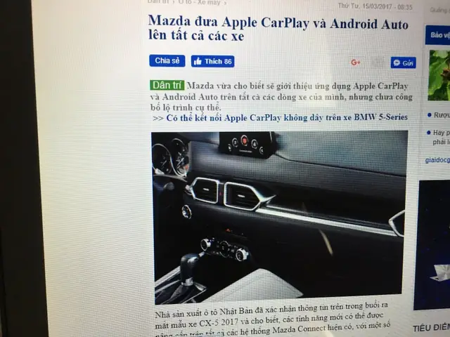 Video Player 3.0 Mazda Connect: Nâng Cấp Trải Nghiệm Giải Trí Trên Xe Hơi