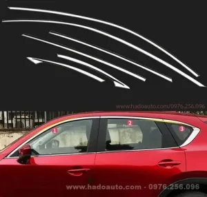 Hướng Dẫn Chọn & Lắp Đặt Nẹp Viền Cong Kính Inox Mazda Cx‑5