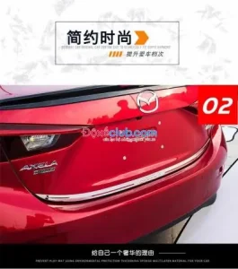Viền Inox Cốp Sau Mazda 3: Nâng Tầm Thẩm Mỹ Và Bảo Vệ Xe Toàn Diện