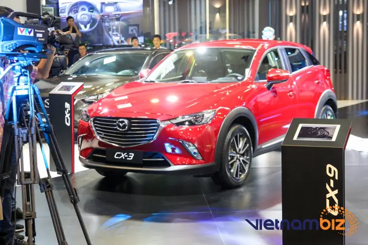 Việt Nam Motor Show 2016: Mazda Cx-9 - Suv 7 Chỗ Đáng Chờ Đợi, Lộ Diện Ấn Tượng