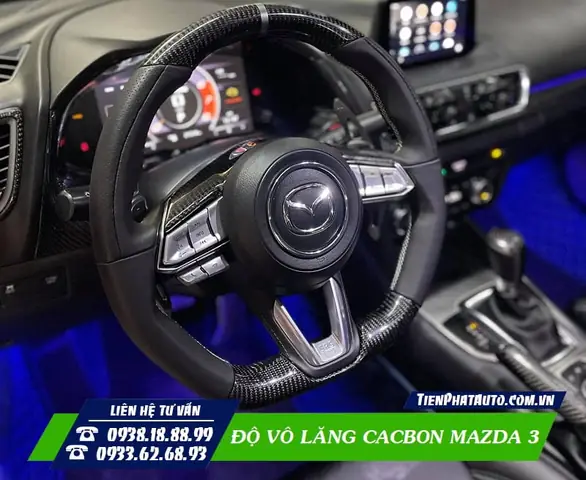 Vô Lăng Thể Thao Mazda 3: Nâng Cấp Trải Nghiệm Lái Xe Sang Trọng Và Cá Tính