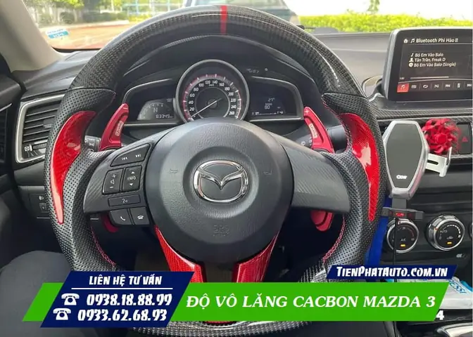 Vô Lăng Thể Thao Mazda 3: Nâng Cấp Trải Nghiệm Lái Xe Sang Trọng Và Cá Tính