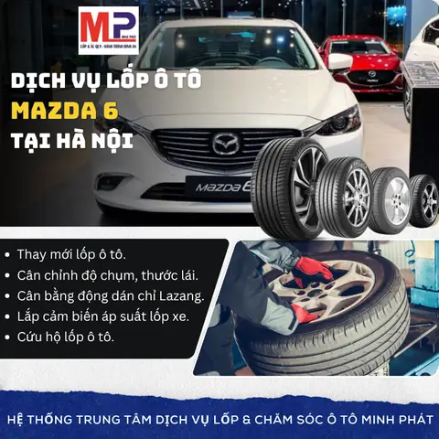 Mua Lốp Xe Mazda 6 (lốp Ô Tô) Giá Tốt, Kích Thước Chuẩn