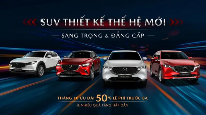 Khám Phá Mazda – Các Dòng Xe, Công Nghệ & Ưu Đãi Dành Cho Người Mua