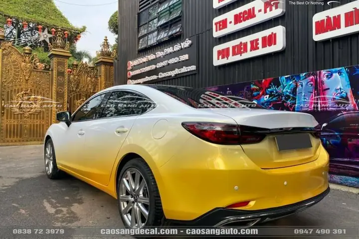 Wrap Mazda 6: Đánh Giá Chi Tiết 5 Phương Án Vật Liệu & Dịch Vụ Tốt Nhất 2026